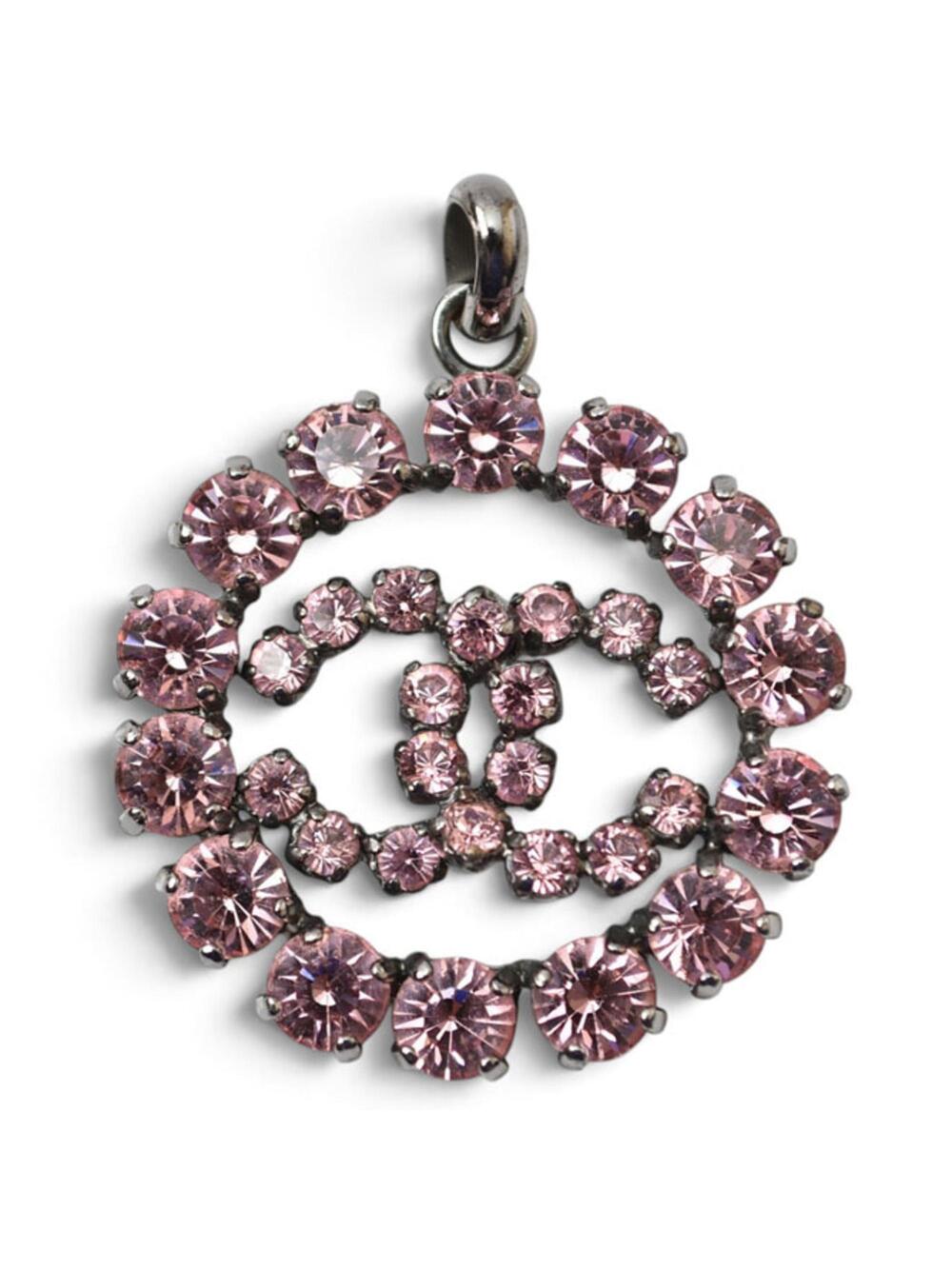Chanel Cc Logo Charm Silver-Tone Metal #351442C65B